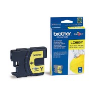 Консуматив Brother LC-980Y Yellow за  DCP-145/165/195/375, MFC-250/290 series