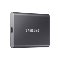 Твърд диск външен Samsung Portable SSD T7 500GB USB3.2 Titanium