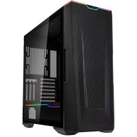 Кутия за настолен компютър Phanteks G500A TG D-RGB Mid-Tower Fanless черна