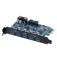 Orico PVU3-5O2I-V1 5 Port USB3.0 PCI-Express Card