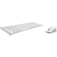 Комплект клавиатура и мишка RAPOO 9700M  Multi mode  Bluetooth / 2.4Ghz  Безжичен  Бял