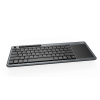 Безжична клавиатура Rapoo K2600, 2.4 GHz Multimedia Черен