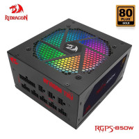 Захранващ блок Redragon RGPSG850W 850W RGB 80 Plus Gold