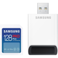 Флаш карта памет Samsung PRO Plus 128GB USB Четец