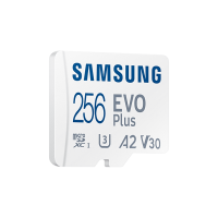 Карта памет Samsung EVO Plus, microSDXC  256GB Адаптер