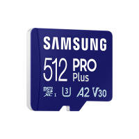 Карта памет Samsung PRO Plus microSDXC 512GB Адаптер