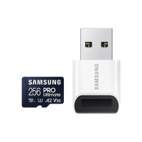 Флаш карта памет Samsung PRO Ultimate microSDXC UHS-I 256GB USB четец