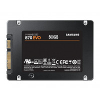 Твърд диск SSD Samsung 870 EVO 500GB 2.5” SATA 6Gb/s read/write up to 560/530MB/s