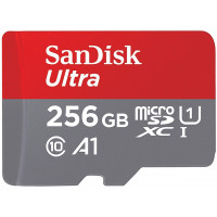 Флаш карта памет SANDISK Ultra microSDHC 256GB A1 UHS-I U1 Class10 120MB/s 
