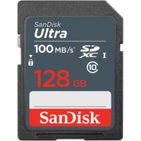 Флаш карта памет SANDISK Ultra SDXC 128GB Class 10 UHS-I 100 Mb/s