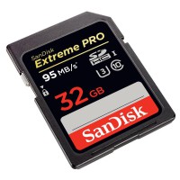 Карта памет SANDISK Extreme PRO® SDHC 32GB Class 10 U3 read/write up to 95/90MB/s