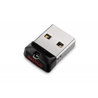 Флаш памет USB SanDisk Cruzer Fit 16GB SDCZ33-016G-G35 Черен