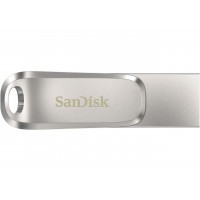 Флаш памет USB SanDisk Ultra Dual Drive Luxe 64GB USB 3.1 Gen1 USB-C Сребрист