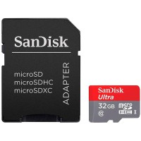 Флаш карта памет SANDISK 32GB microSDHC Card with Adapter