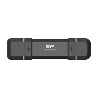 Външен SSD Silicon Power DS72 Black  500GB  USB-A и USB-C 3.2 Gen2  read/write up to 1050/850MB/s