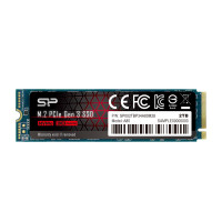 Твърд диск SSD Silicon Power P34A80 2TB M.2 2280 PCIe NVMe read/write up to 3 400/3 000MB/s