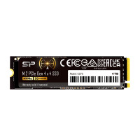 SSD Silicon Power US75 4TB M.2-2280 PCIe Gen 4x4 NVMe read/write up to 7000/6500MB/s