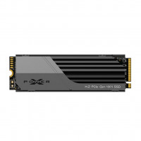 Твърд диск SSD Silicon Power XS70 1TB M.2-2280 PCIe Gen 4x4 NVMe read/write up to 7300/6800MB/s 