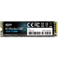 Твърд диск SSD Silicon Power A60 1TB M.2 2280 PCIe Gen3x4 Read/Write up to 2200/1600 Mb/s 