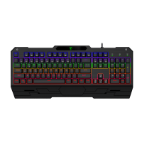 Геймърска механична клавиатура Redragon T-Dagger Battleship Rainbow 