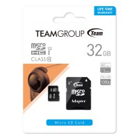 Флаш карта памет Team Group 32GB Micro SDHC/SDXC UHS-I CARD + SD Adapter