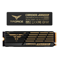 SSD Team Group T-Force Cardea A440  1TB  M.2 2280  PCI-e 4.0 x4 NVMe 1.4  read/write up to 7000/5500MB/s  Охладител