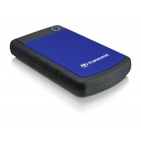 Твърд диск външен Transcend StoreJet 25H3 4TB USB3.0 2.5" Rubber Case Anti-Shock Blue