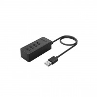 4-портов USB 2.0 хъб Orico W5P-U2-100-BK-PRO 1 метър кабел