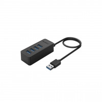 4-портов USB 3.0 хъб Orico W5P-U3-30-BK-PRO 30 см кабел