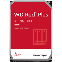Твърд диск WD Red Plus  4TB  3.5''  256MB  5400rpm  SATA 6 Gb/s  NAS