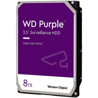 WD Purple 8TB  3.5''  256MB  5640rpm  SATA3   Video Surveillance 