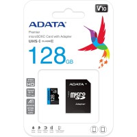 Флаш карта Adata microSDHC UHS-I 128GB Adata class10