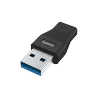 Преходник  USB3.0 M/USB3.1 Type-C F HAMA-200354