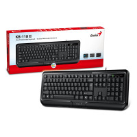 Клавиатура Genius KB-118 II  Smart Black USB