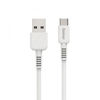 Кабел HAMA-187281 Eco USB-A/USB-C 1м