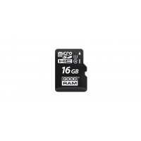 Флаш карта microSD GOODRAM 16GB class 10 UHS I + adapter