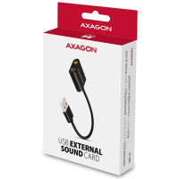 Sound card USB Axagon с кабел