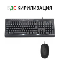 Kлавиатура Delux K7010BU+M355BU компект