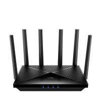 Рутер Cudy BE6500 двубандов Wi-Fi 7 4x10/100/1000 6x5dBi антени