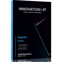 Твърд диск InnovationIT SuperiorQ SSD 512GB 2.5“ r/w 550/500